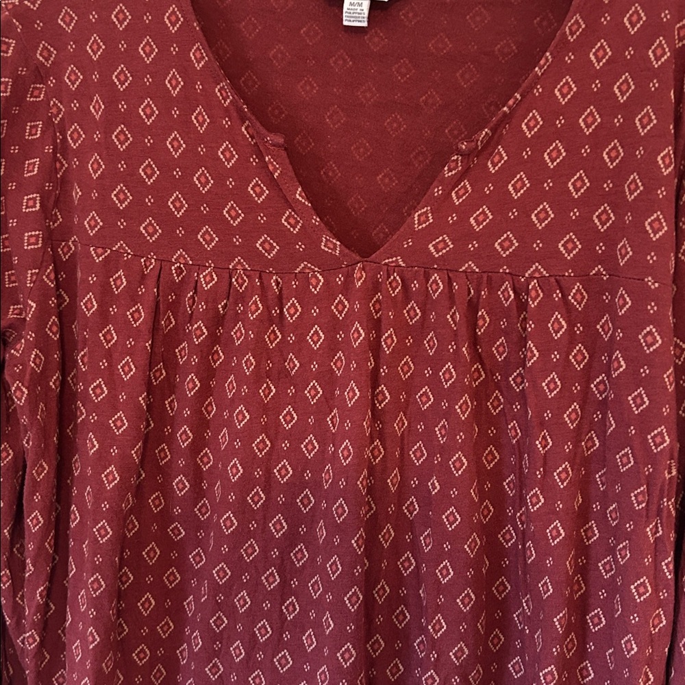 Lucky Brand Blouse (M) - Picture 3 of 5